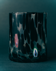 Marla Primrose Brown Tortoiseshell Murano Glass Tumbler – Handblown Venetian Glassware