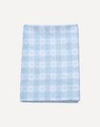 Blue Alpine Jacquard Cotton Tablecloth