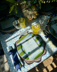 Blue Wiggle Linen Napkins, Set of 4-4