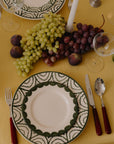 Burgundy Knife and Fork Set