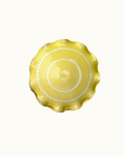 Buttery Yellow – Large Ripple Serving Plate (25cm)