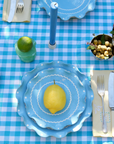 Sky Blue – Large Ripple Serving Plate (25cm)