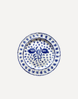 Hand-painted Two Pomegranate Granada Dinner Plate, Blue