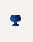 Handmade Ceramic Pine Cone Pedestal Planter Vase - Blue