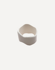 Handmade Scallop Porcelain Napkin Ring