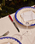 16-Piece Burgundy Cutlery Set