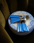 Sky Blue Knife and Fork Set