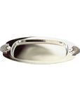 Nickel Plate Shell Handle Dish