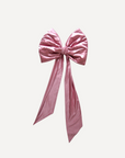 Extra-Large Pink Satin Bow Angela Mugnai