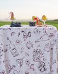Dinner Party Linen Tablecloth