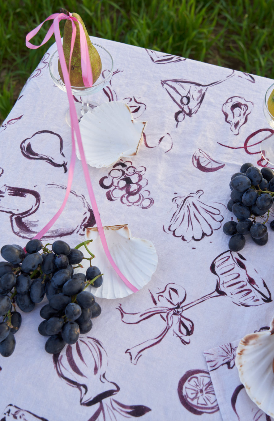 Dinner Party Linen Tablecloth