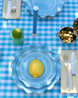 Sky Blue – Large Ripple Serving Plate (25cm)