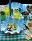 Sky Blue – Large Ripple Serving Plate (25cm)