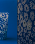 Marla Primrose Blue Millefiori Mosaic Murano Glass Tumbler – Handblown Venetian Glassware