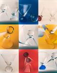 Cocktail Glasses, Clear - Set of 2