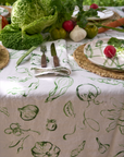 Veg Patch Linen Tablecloth – By Hope Home x Marla Primrose