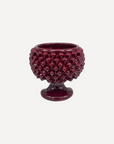Sicilian Pine Planter, Burgundy