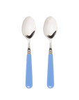 Sky Blue Set of 2 Dessert Spoons