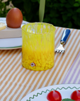 Murano Glass Tumbler, Yellow