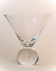 Cocktail Glasses, Clear - Set of 2 – side view by Marla Primrose