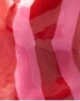Abstract art with pink and red colors