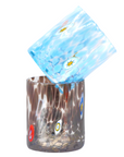 Murano Glass Tumbler, Tortoiseshell
