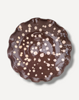 Dark Chocolate Large Splatter Serving Plate
