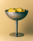 Stainless Steel Ice Cream Desert Retro Coupe – side view by Marla Primrose