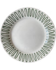 Wiggle Handmade Plate, Green