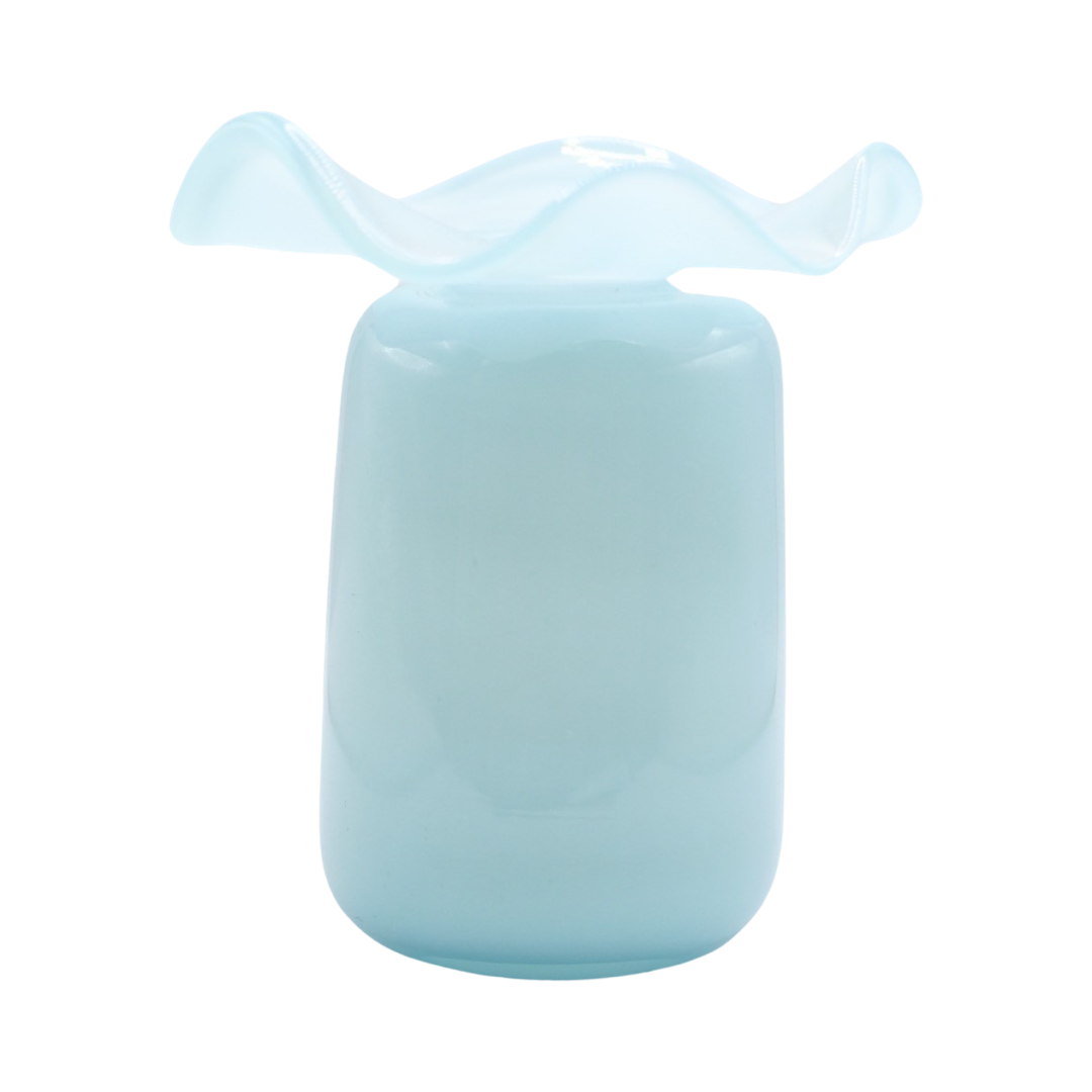 Preorder - Ruffle Bud Vase, Blue