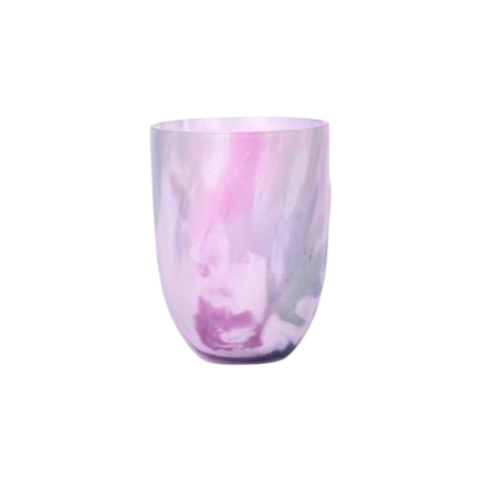 Confetti Glass Tumbler, Pearl