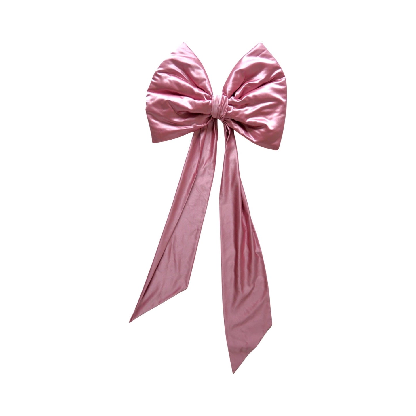 Pink Satin Bow by Angela Mugnai ~ made to order