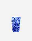 Blue Millefiori Mosaic Murano Glass Tumbler