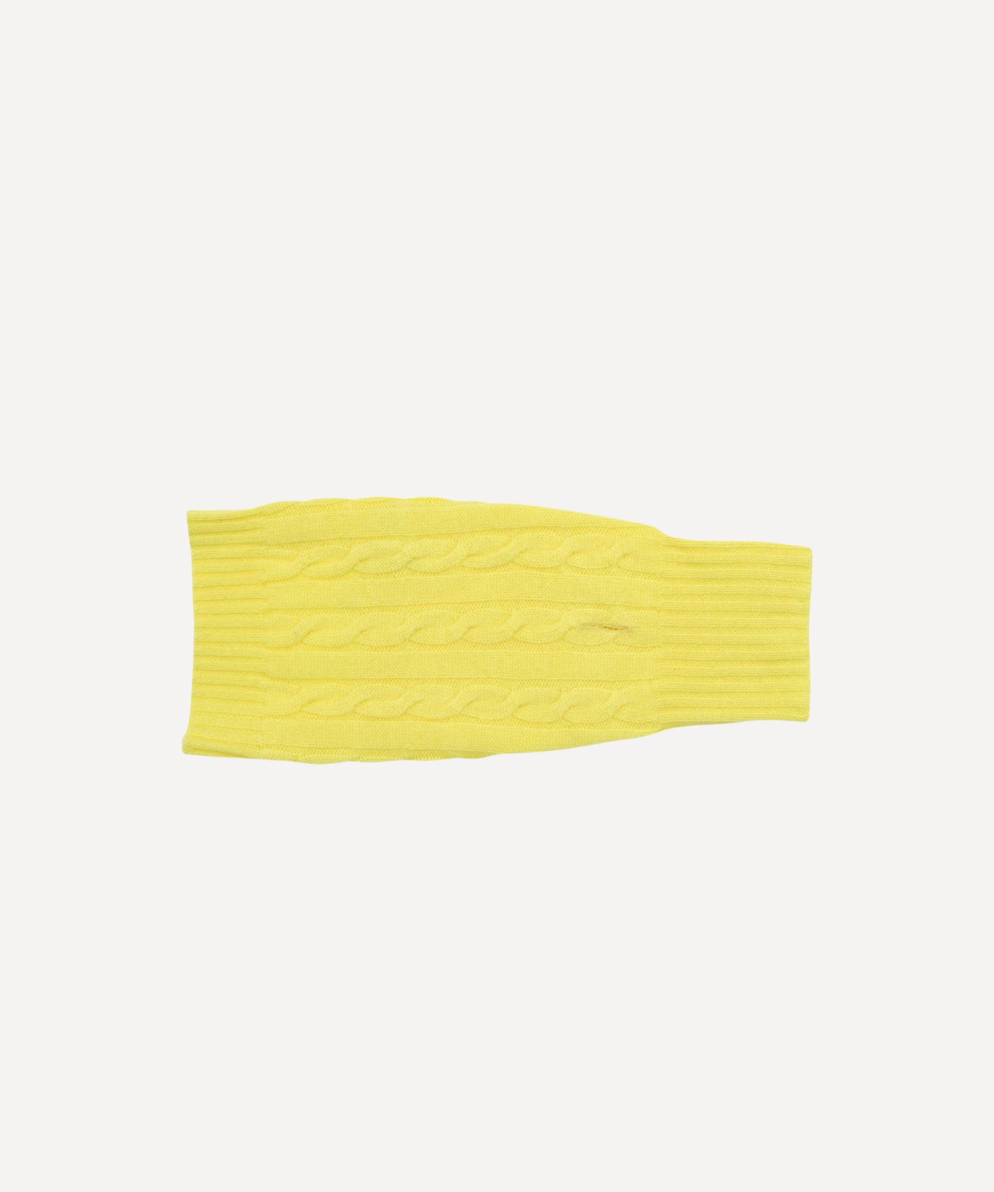 Cashmere Dog Jumper, Lemon Yellow