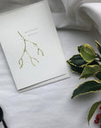 Christmas Card, Mistletoe