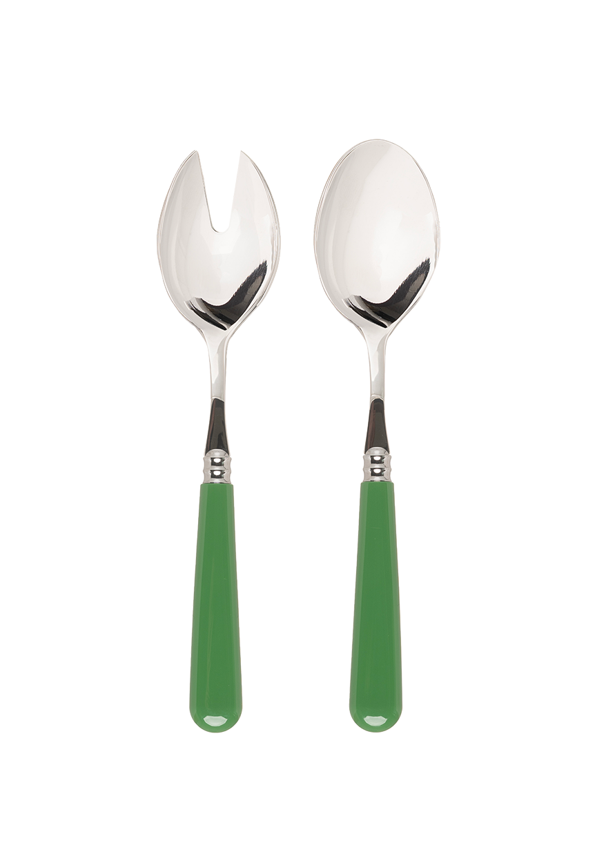 Green Salad Server Set