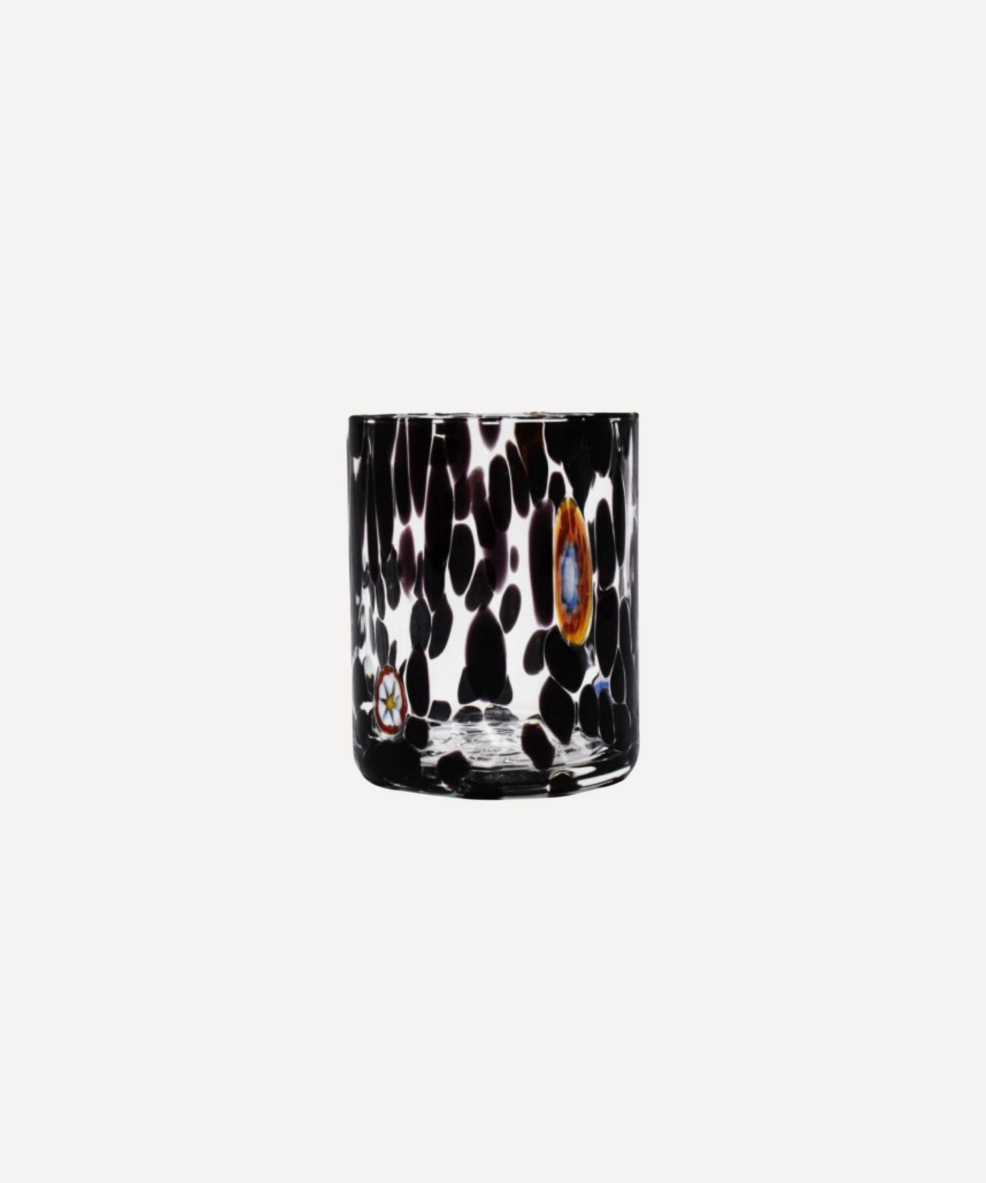 Murano Glass Tumbler, Tortoiseshell