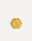 Hand-Painted Pineapple Stripe Desert Plate – Valsa Studio, Portugal