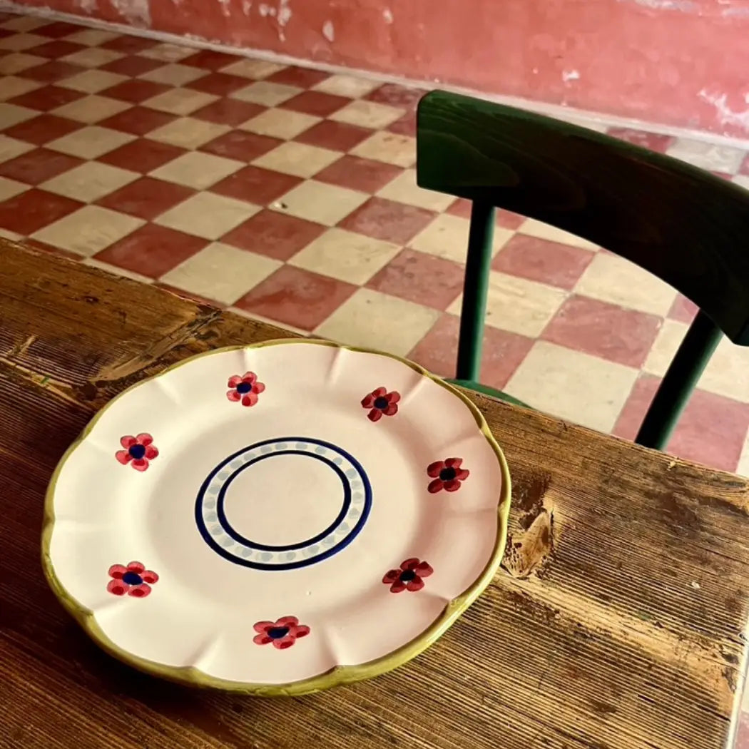 Hand-painted Italian Dinner Plate, Amalfi-3