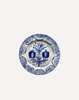 Hand-painted Pomegranate Granada Dinner Plate, Blue