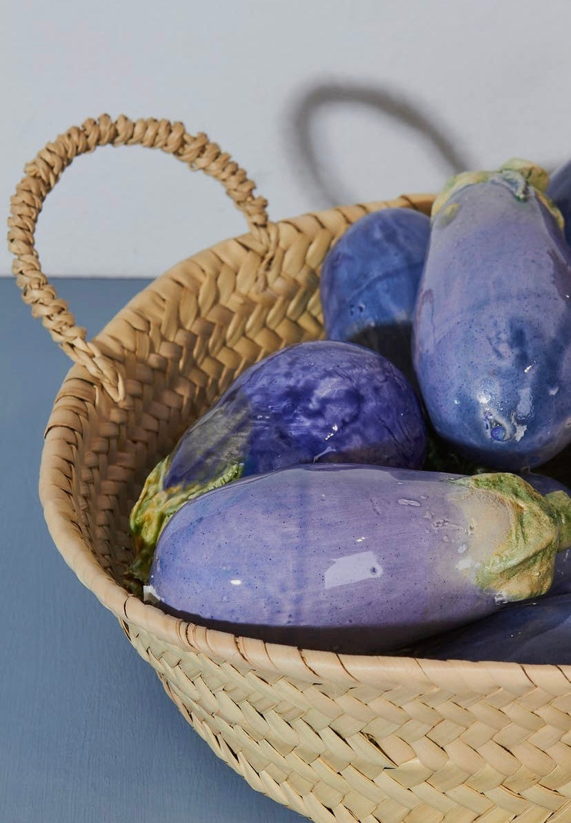 Handmade Ceramic Aubergine-2