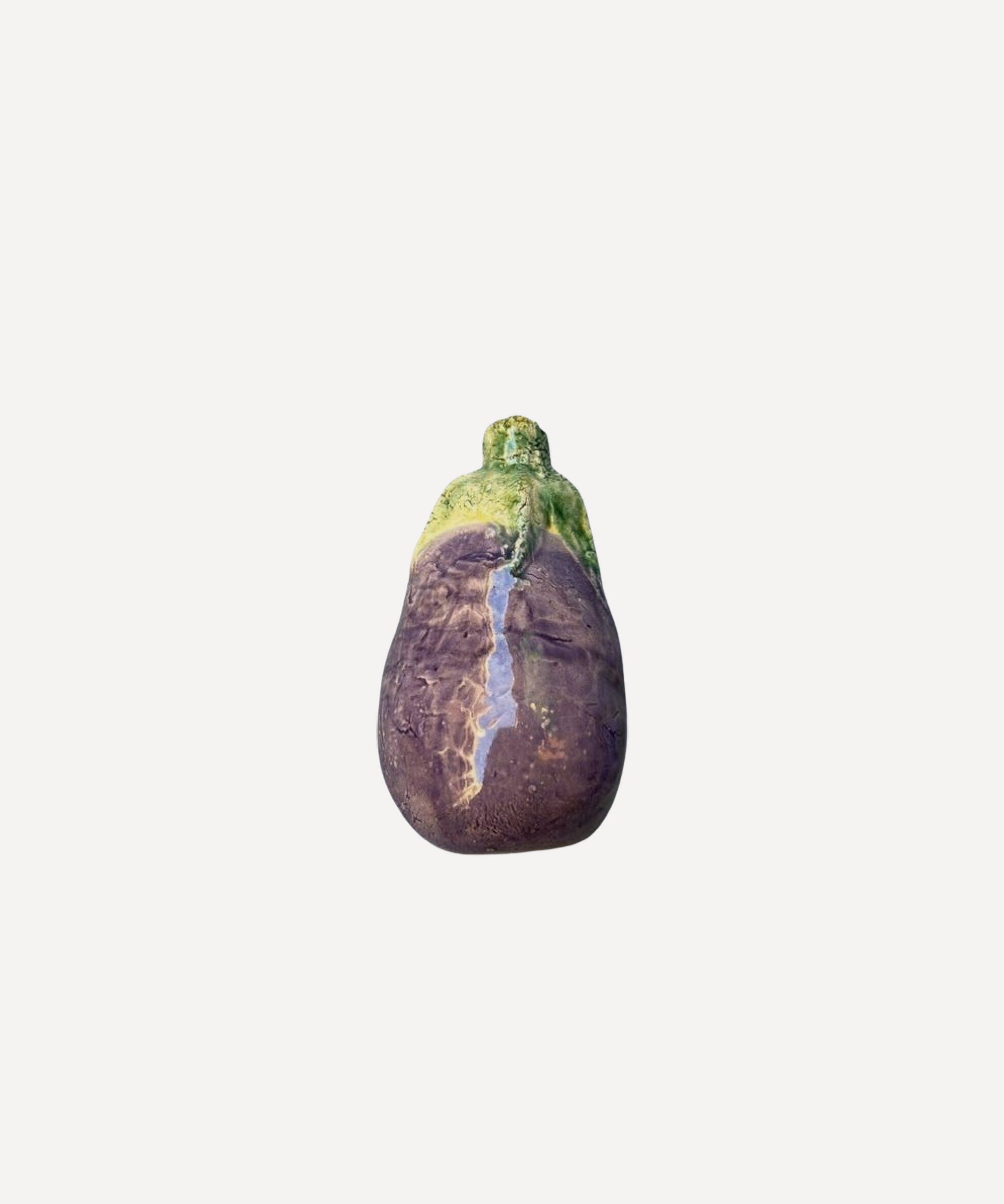 Handmade Ceramic Aubergine