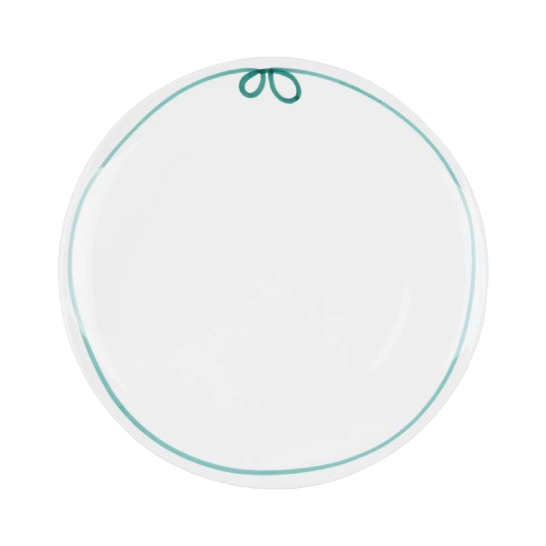 Jore Copenhagen Bow ceramic plate, aqua