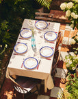 16-Piece Burgundy Cutlery Set