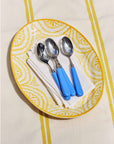 16-Piece Sky Blue Cutlery Set