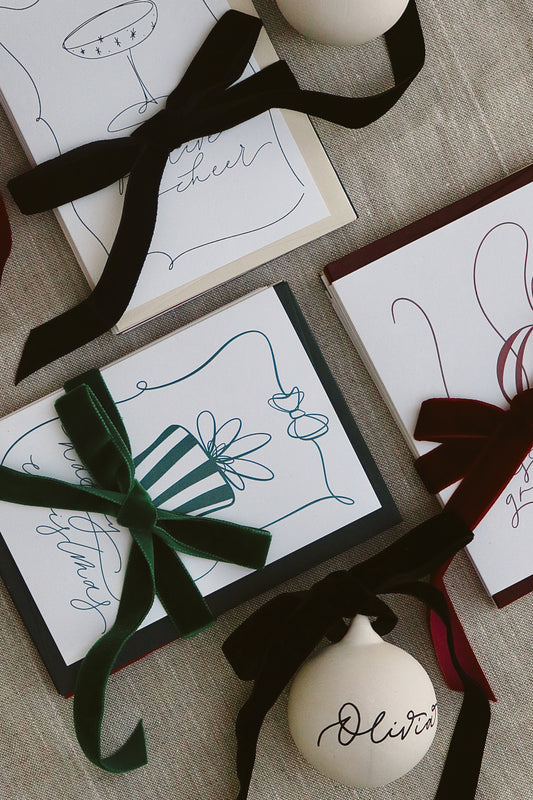 Handmade Christmas Card Set