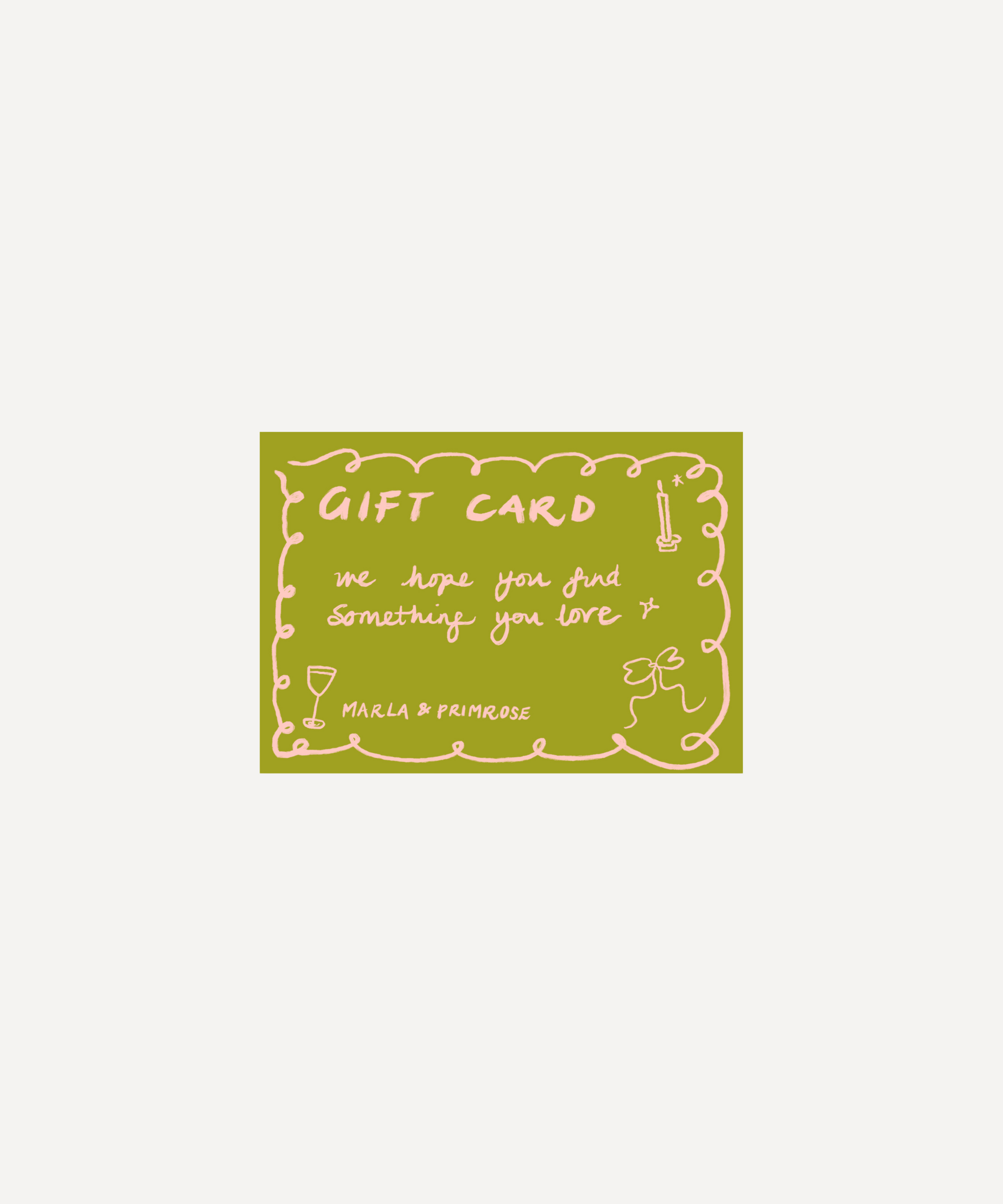 Marla & Primrose £50 Gift Card