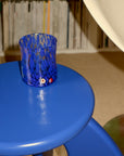Marla Primrose Blue Murano Glass Tumbler – Handblown Venetian Glassware