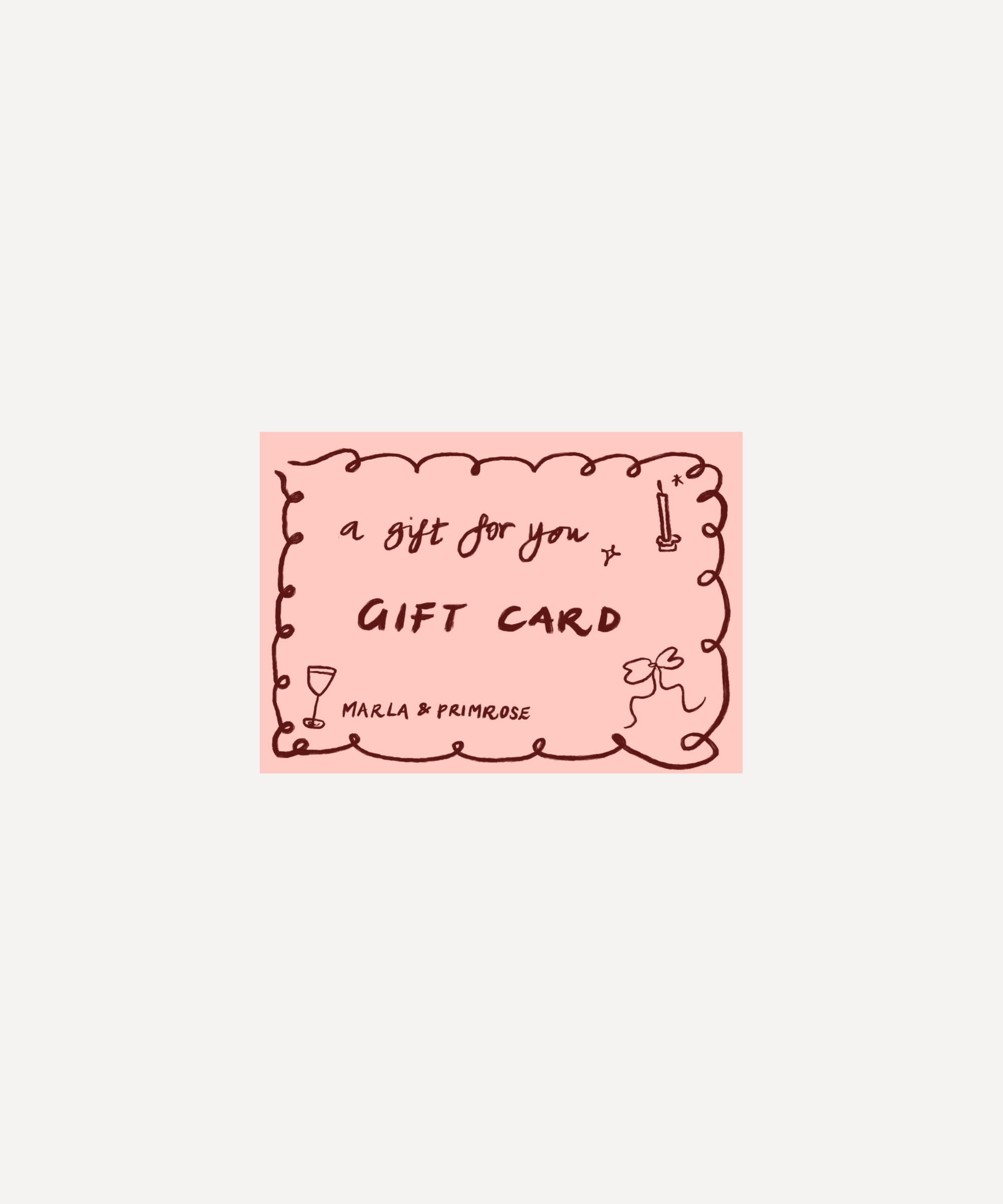 Marla & Primrose Gift Card £100