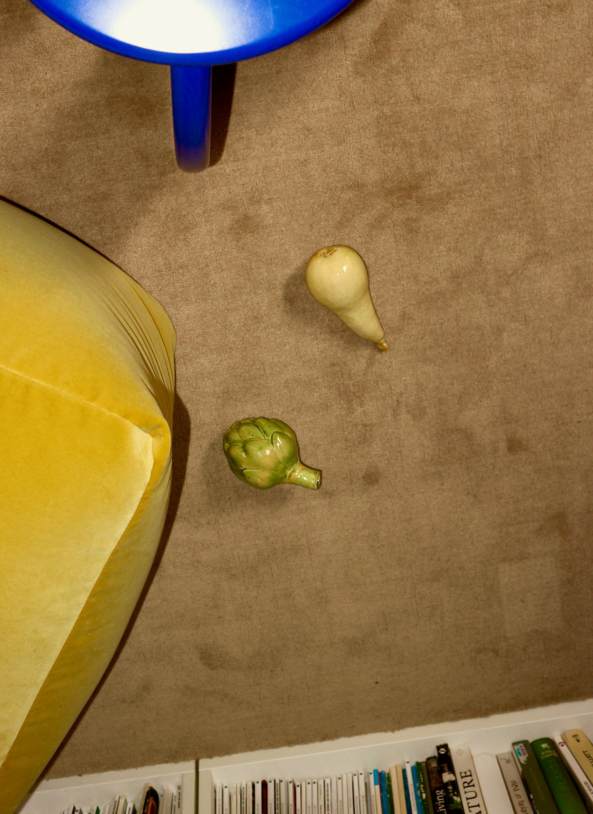 Marla Primrose Handmade Ceramic Glazed Pear – Green